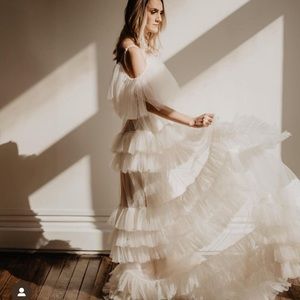 White Tulle Dress